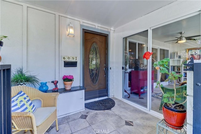 view of entrance to property