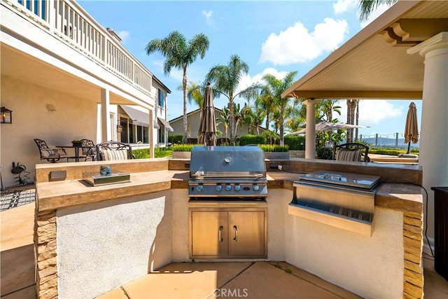 38925 Cherry Point Ln, Murrieta, CA 92563 - view of patio with area for grilling