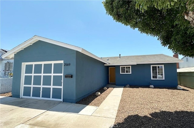 2569 Caulfield Dr, San Diego, CA 92154 - ranch-style house featuring a garage, driveway, and stucco siding