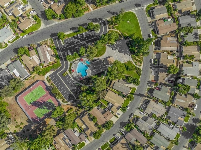 drone / aerial view