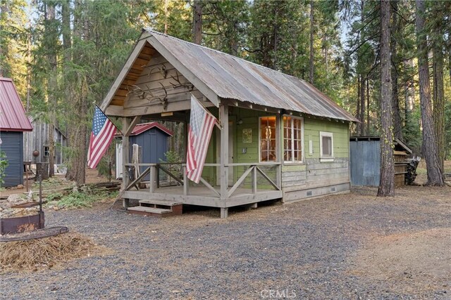 7528 Humboldt Rd, Butte Meadows, CA 95942 - view of outbuilding with an outdoor structure