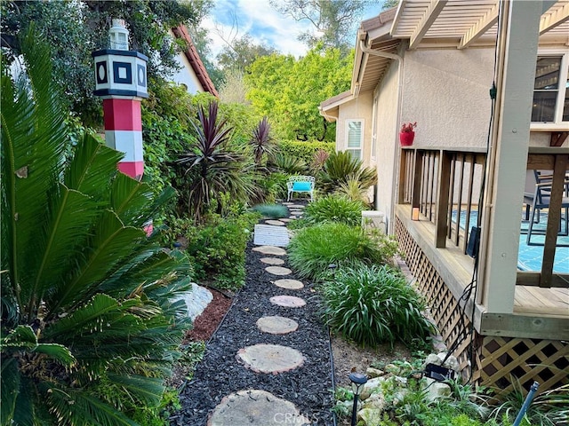 view of yard