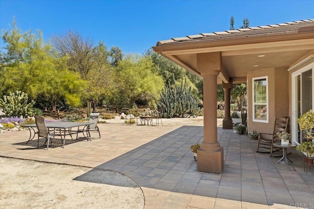 16270 Pauma Valley Dr, Pauma Valley, CA 92061 - view of patio featuring outdoor dining area