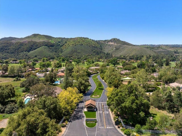 16270 Pauma Valley Dr, Pauma Valley, CA 92061 - bird's eye view of a mountainous background