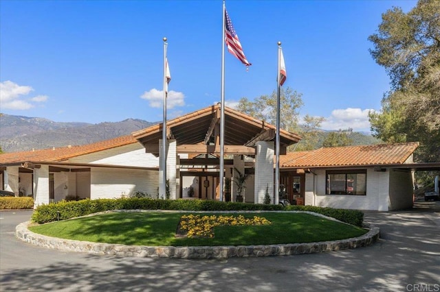 16270 Pauma Valley Dr, Pauma Valley, CA 92061 - view of building exterior with a mountain view