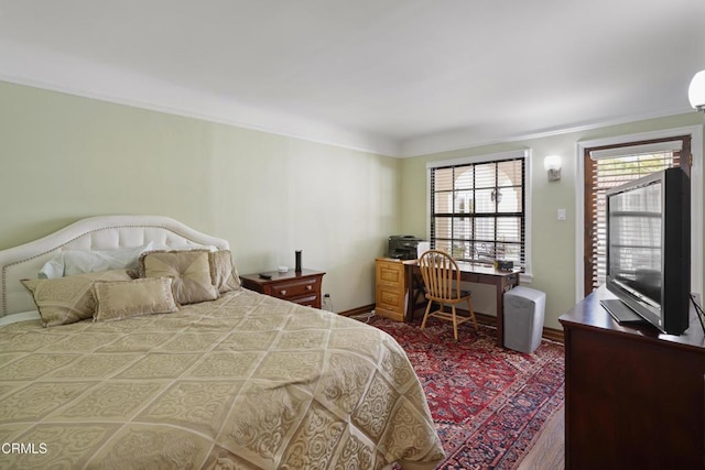 1441 Cleveland Rd, Glendale, CA 91202 - bedroom with crown molding and baseboards