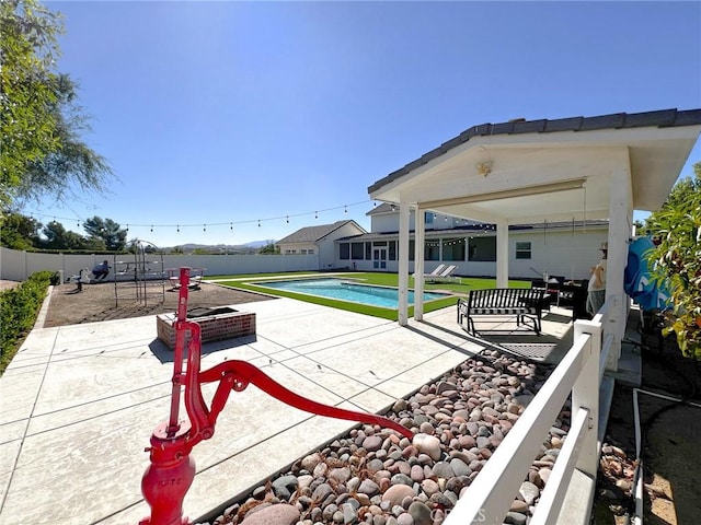 41559 Floyd Ct, Temecula, CA 92592 - view of pool with a patio area