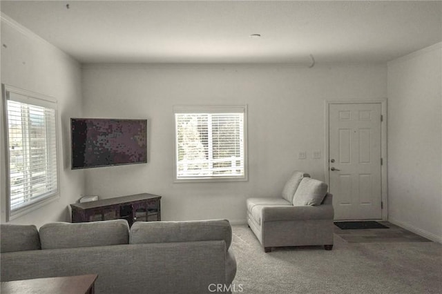 41559 Floyd Ct, Temecula, CA 92592 - carpeted living area featuring plenty of natural light and baseboards