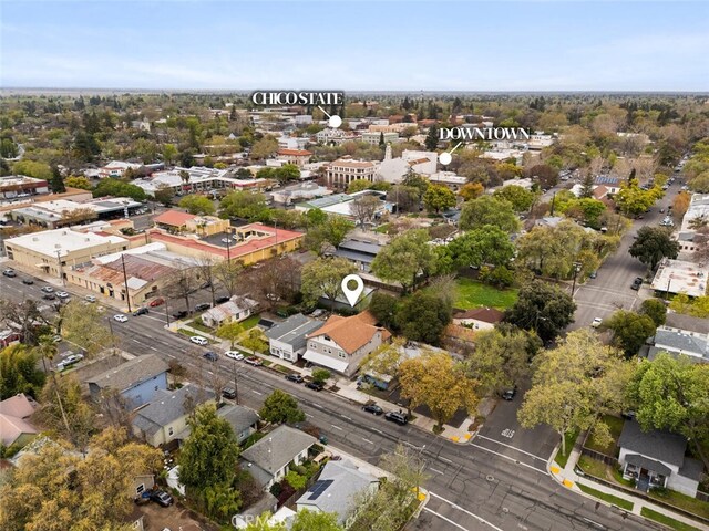 282 E 8th St, Chico, CA 95928 - aerial view