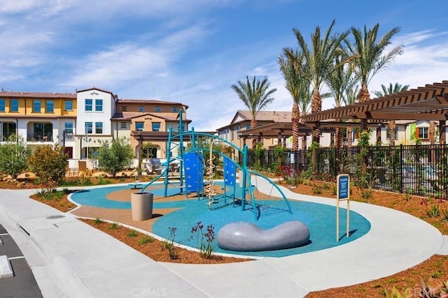 1518 Pepperwood Way, Oceanside, CA 92056 - communal playground with a pergola