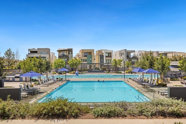 108 Shear, Irvine, CA 92618 - community pool featuring a residential view and fence