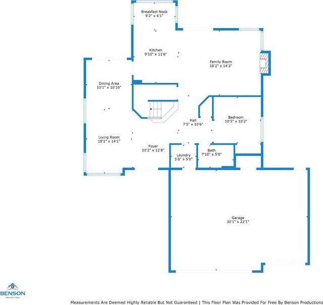 6816 Ridgeside Dr, Riverside, CA 92506 - property floor plan