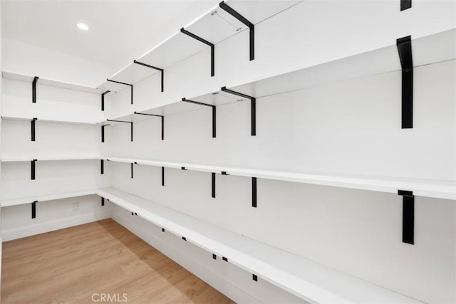 view of storage area