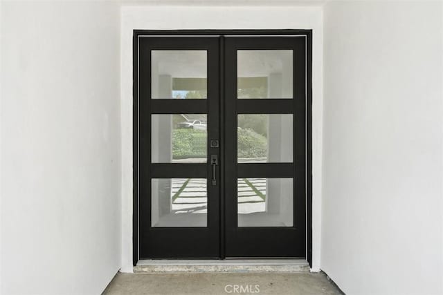 2037 Rayshire St, Thousand Oaks, CA 91362 - doorway to property featuring french doors and stucco siding