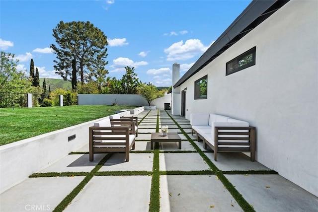 2037 Rayshire St, Thousand Oaks, CA 91362 - view of patio / terrace featuring outdoor lounge area