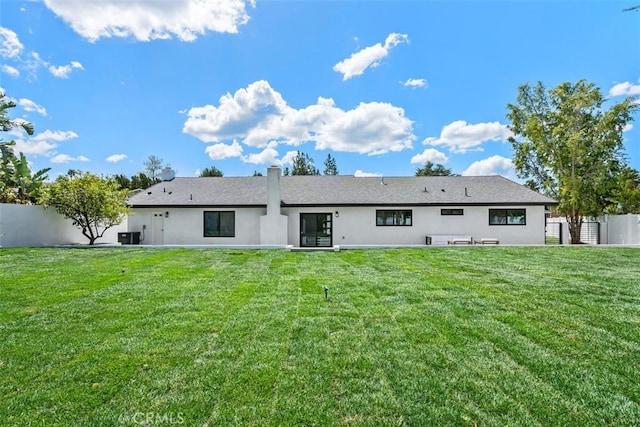 2037 Rayshire St, Thousand Oaks, CA 91362 - rear view of property featuring stucco siding and central AC unit