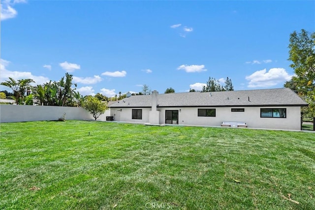 2037 Rayshire St, Thousand Oaks, CA 91362 - rear view of house with stucco siding and cooling unit