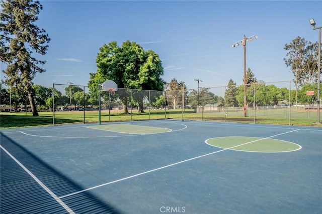 932 S Bon View Ave, Ontario, CA 91761 - view of basketball court with community basketball court