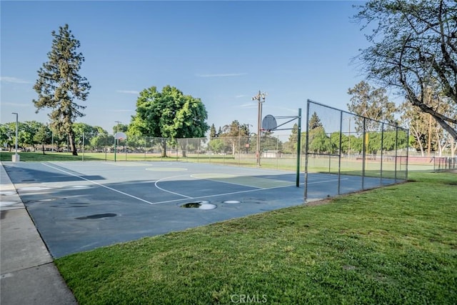932 S Bon View Ave, Ontario, CA 91761 - view of basketball court with community basketball court