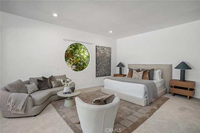 9955 Westwanda Dr, Beverly Hills, CA 90210 - carpeted bedroom with recessed lighting