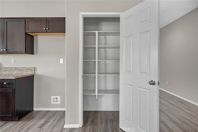 view of pantry