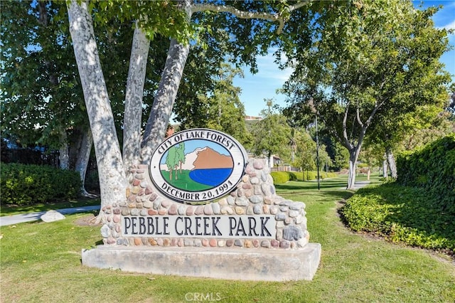 20702 El Toro Rd Unit 379, Lake Forest, CA 92630 - community sign with a lawn