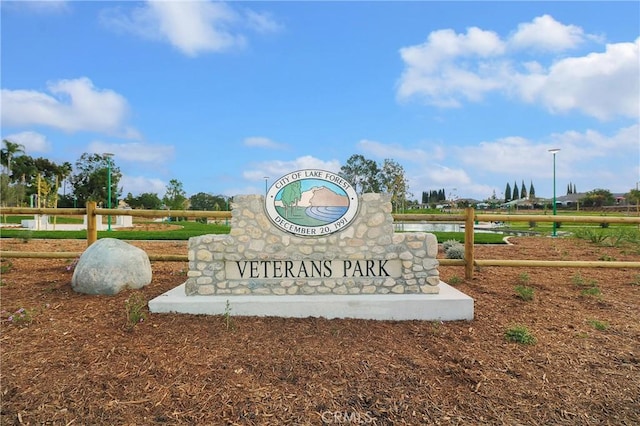 20702 El Toro Rd Unit 379, Lake Forest, CA 92630 - view of community sign