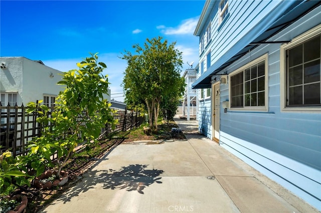 view of patio / terrace featuring a fenced backyard