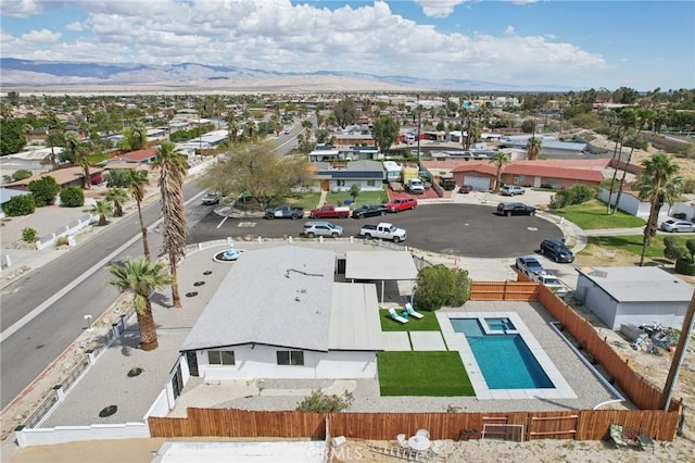 845 W Gateway Dr, Palm Springs, CA 92262 - aerial perspective of suburban area with mountains