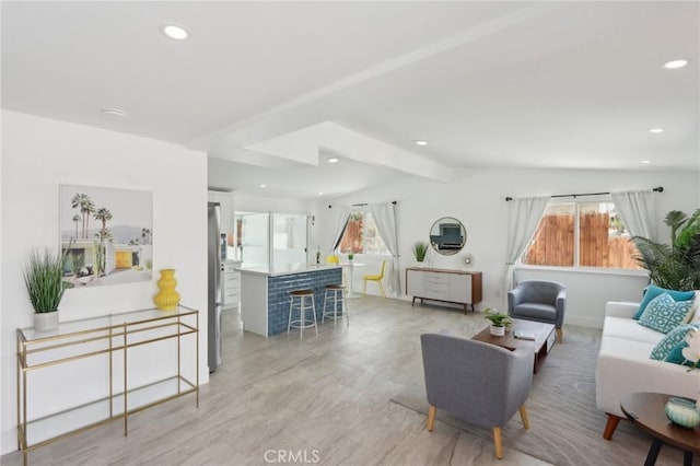 845 W Gateway Dr, Palm Springs, CA 92262 - living room with plenty of natural light and recessed lighting
