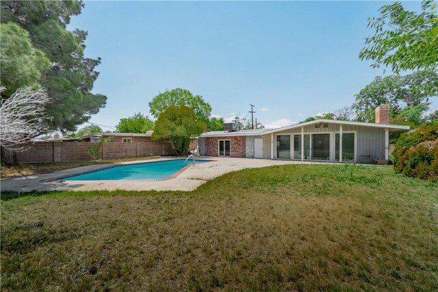 44546 E 3rd St E, Lancaster, CA 93535 - view of pool with a patio