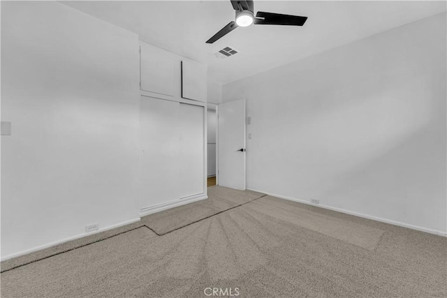 44546 E 3rd St E, Lancaster, CA 93535 - carpeted spare room with ceiling fan and baseboards