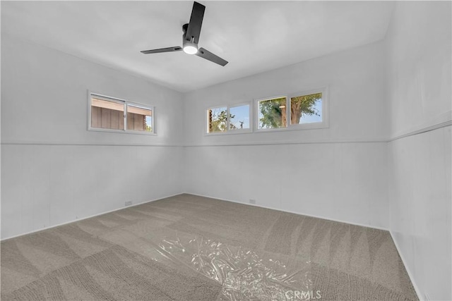 44546 E 3rd St E, Lancaster, CA 93535 - carpeted empty room with ceiling fan