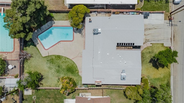 44546 E 3rd St E, Lancaster, CA 93535 - view of subject property featuring a pool