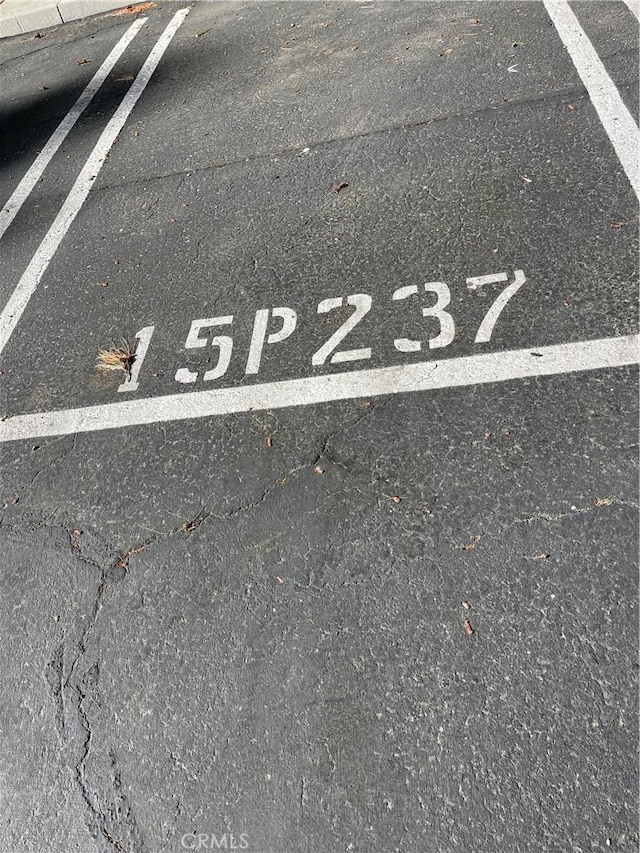 view of parking / parking lot
