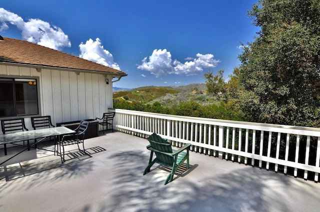 view of deck