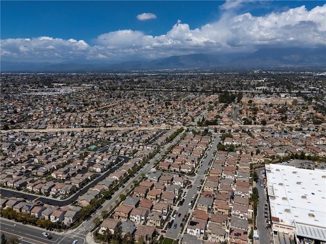 2866 S Via Belamaria, Ontario, CA 91762 - birds eye view of property with a mountain view and a residential view