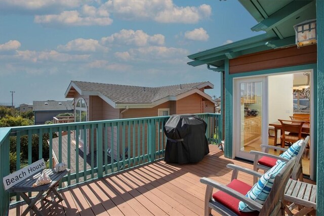 347 Ivar St, Cambria, CA 93428 - deck featuring grilling area