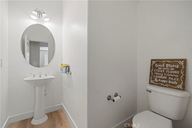 32177 Clear Springs Dr, Winchester, CA 92596 - half bath with wood finished floors and toilet