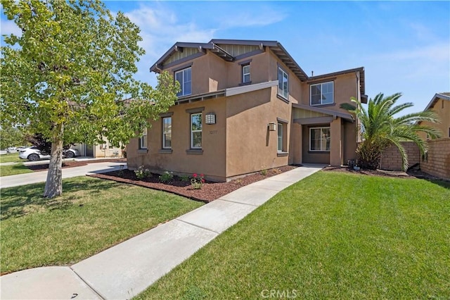 32177 Clear Springs Dr, Winchester, CA 92596 - craftsman house featuring stucco siding and a front lawn