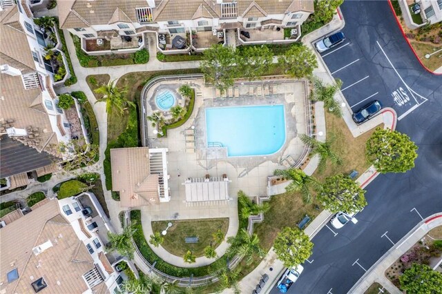 drone / aerial view