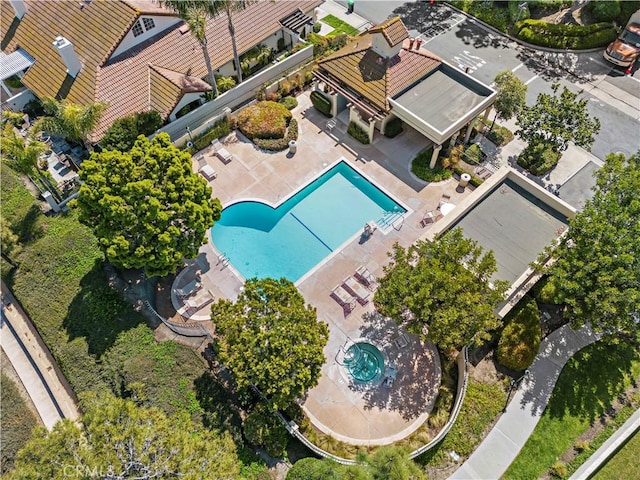 aerial view