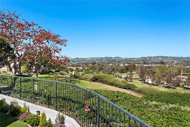 exterior space featuring fence