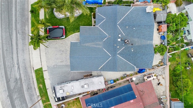 drone / aerial view