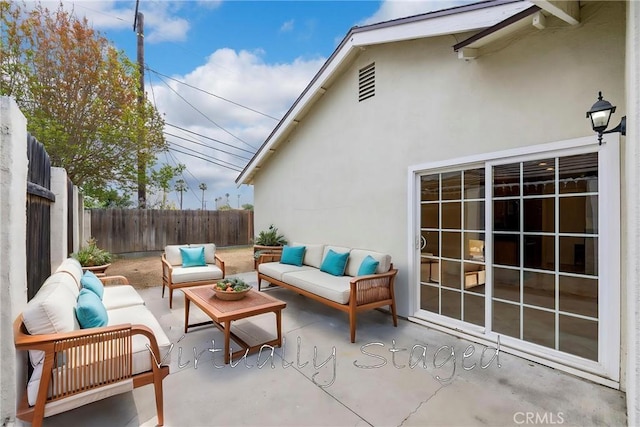 18342 Avolinda Dr, Yorba Linda, CA 92886 - fenced backyard featuring outdoor lounge area and a patio area