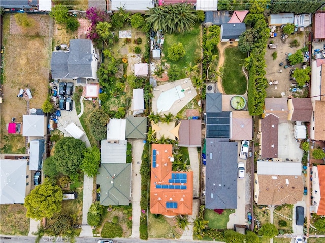 birds eye view of property featuring a residential view