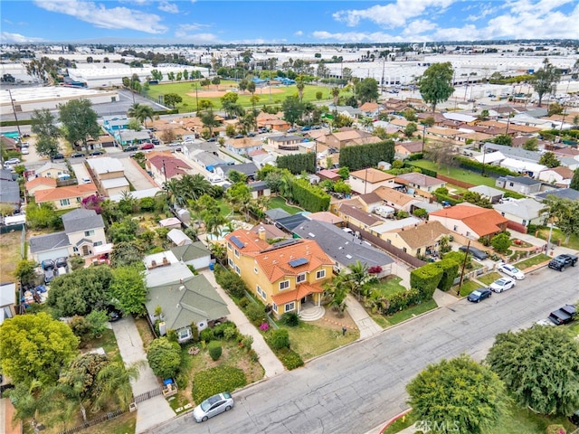 birds eye view of property featuring a residential view