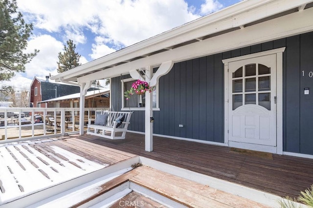 1066 Paradise Way, Big Bear City, CA 92314 - view of deck