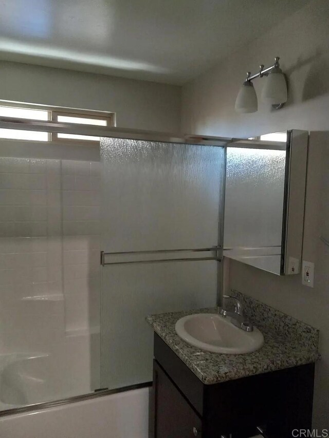 11311135 Emory St, Imperial Beach, CA 91932 - full bathroom featuring vanity and bath / shower combo with glass door