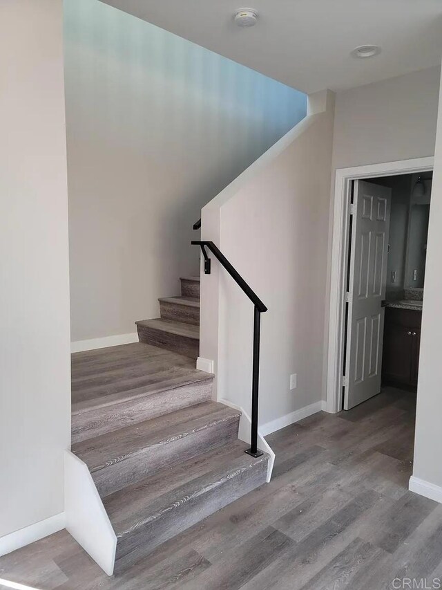 11311135 Emory St, Imperial Beach, CA 91932 - stairs with wood finished floors and baseboards